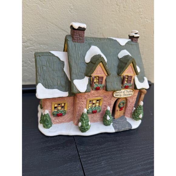 Vintage Sense of Thyme Christmas Village House 2001 - Picture 3 of 7